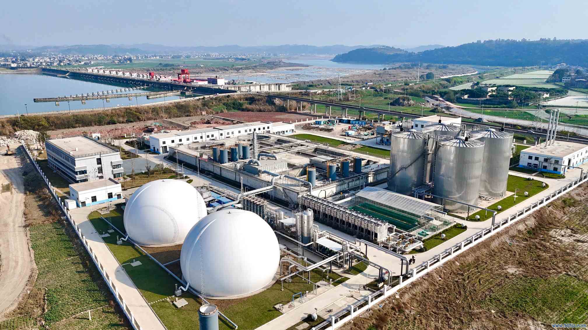 舍得酒业魏家营废水处理中心